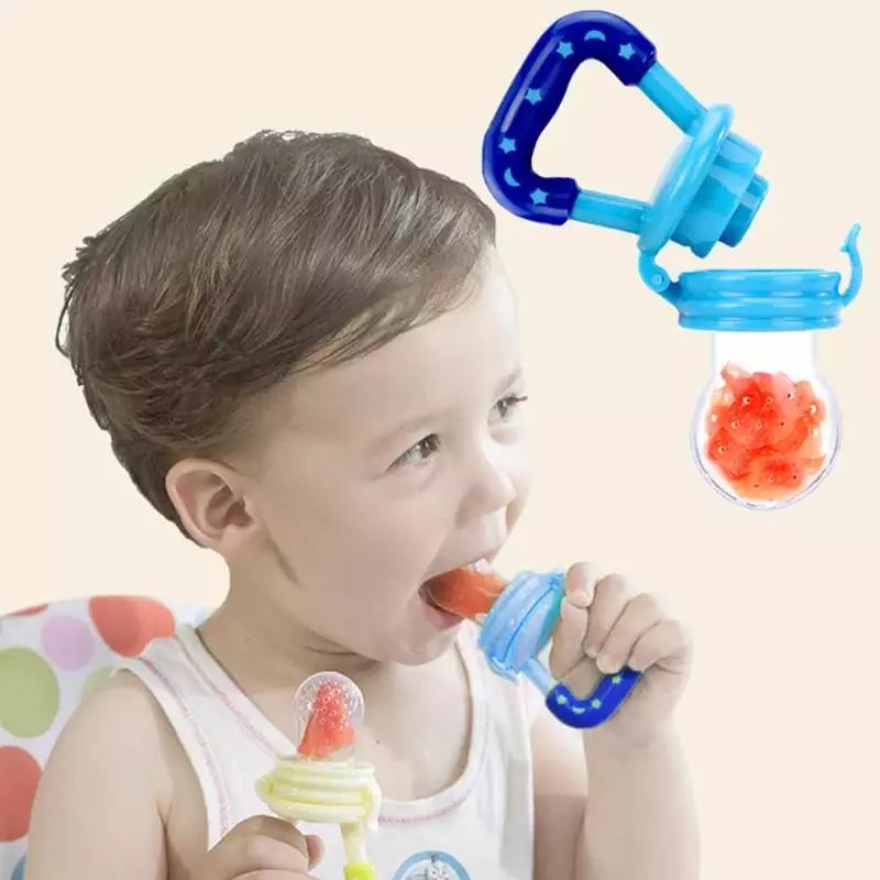 Baby Silicone Fruit Feeder – BPA-Free Teether Pacifier For Fresh Food Feeding