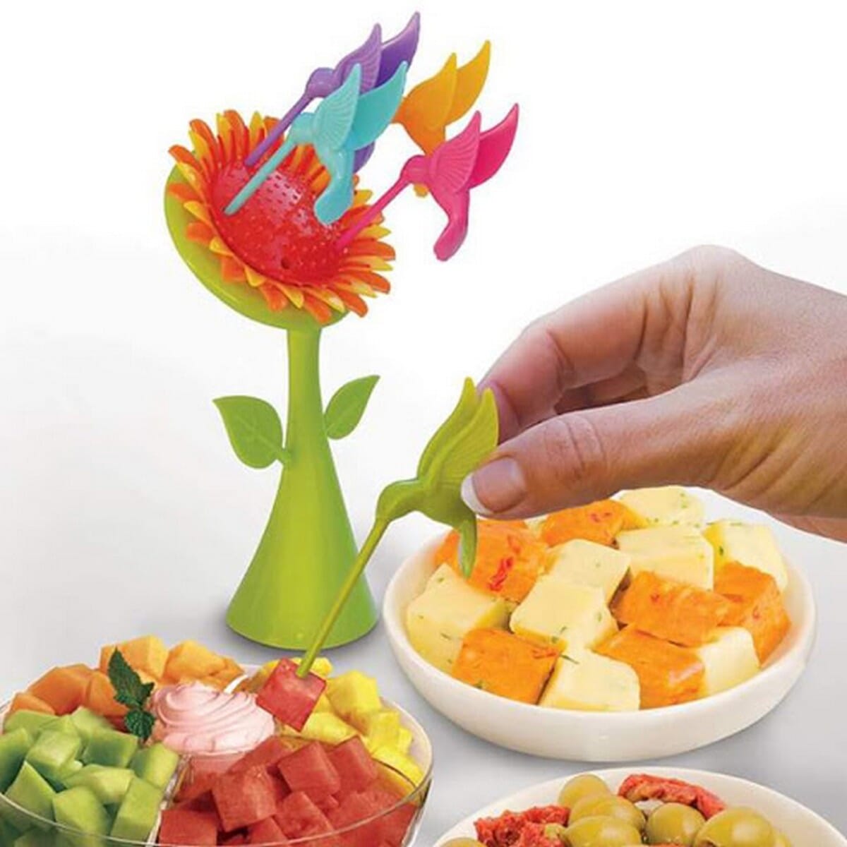 Navisha Birdie Fruit Fork Set
