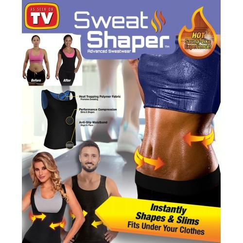 Sweat Shaper Workout Sauna Vest Medium