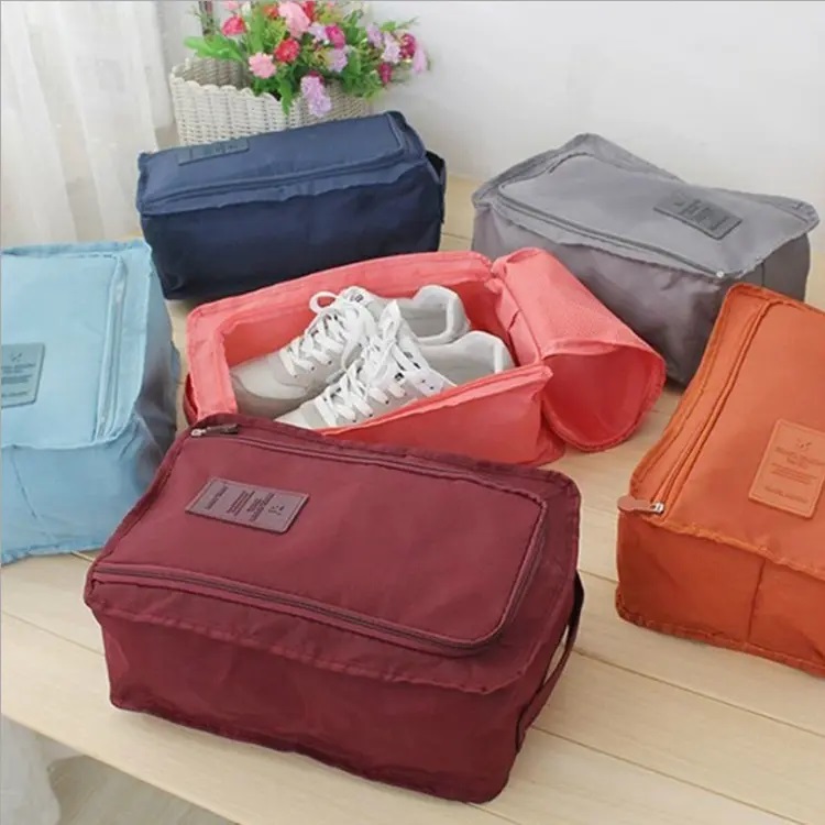 Portable Waterproof Dustproof Shoe Organizer Bag For Travel And Home
