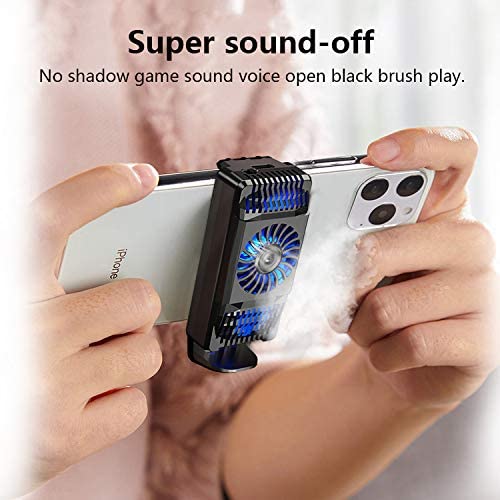5V Portable Mobile Phone Cooling Fan For Gaming - Multicolor
