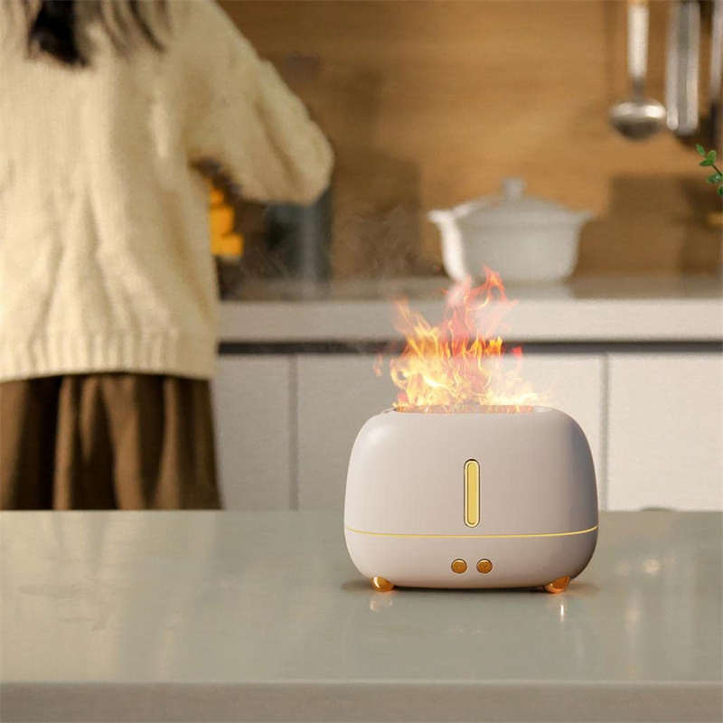 NepLiving Flame Humidifier And USB Essential Oil Diffuser – Multicolor