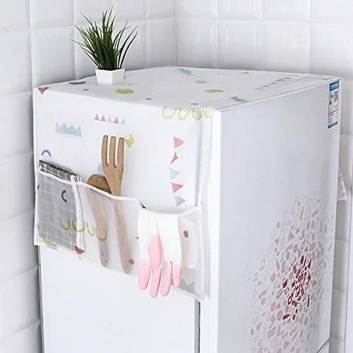 Waterproof Appliance Dust Cover With Storage Pockets