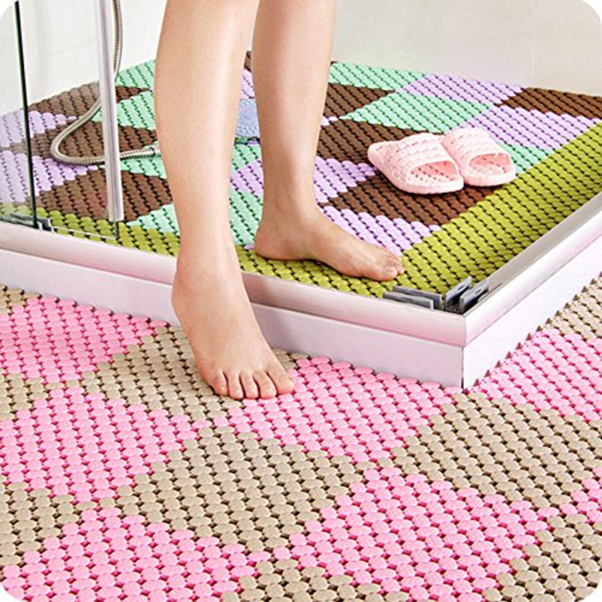 Anti-Skid Non-Slip Bath And Shower Floor Mat