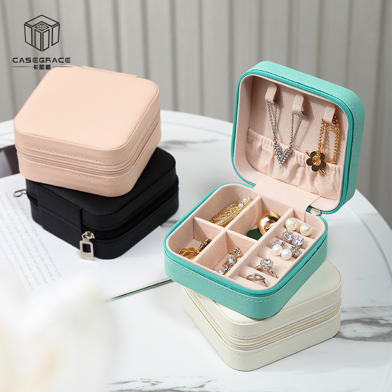 Small Jewelry Box Organizer For Rings, Earrings And Necklaces