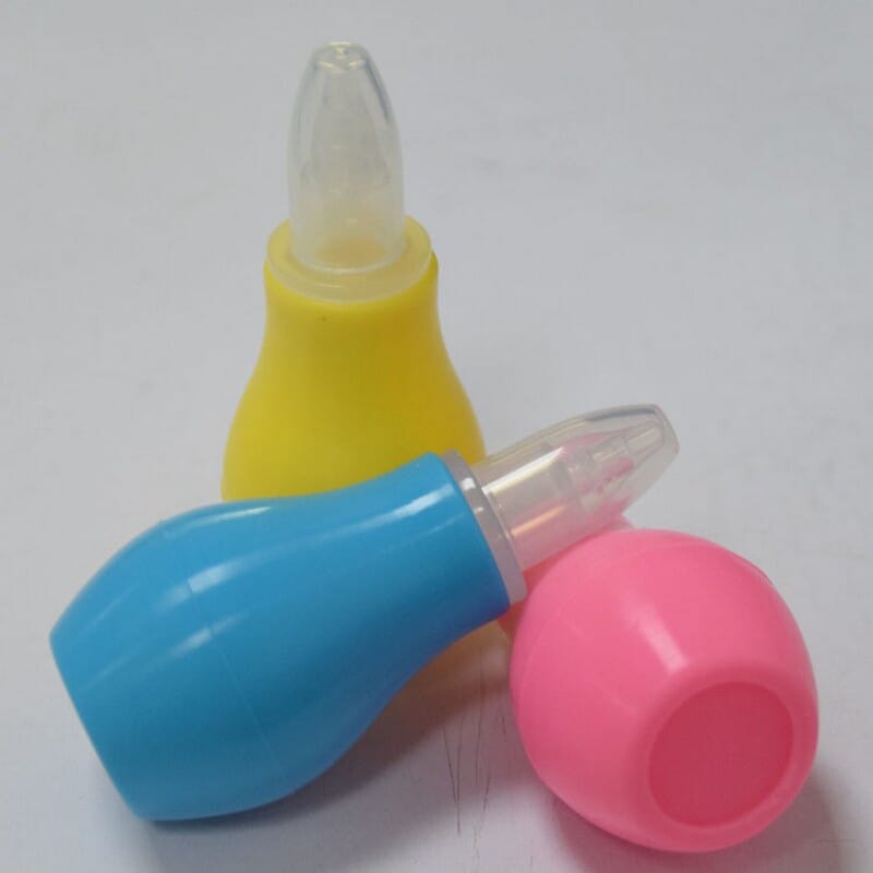Baby Silicone Nasal Aspirator Snot Cleaner – Multicolor