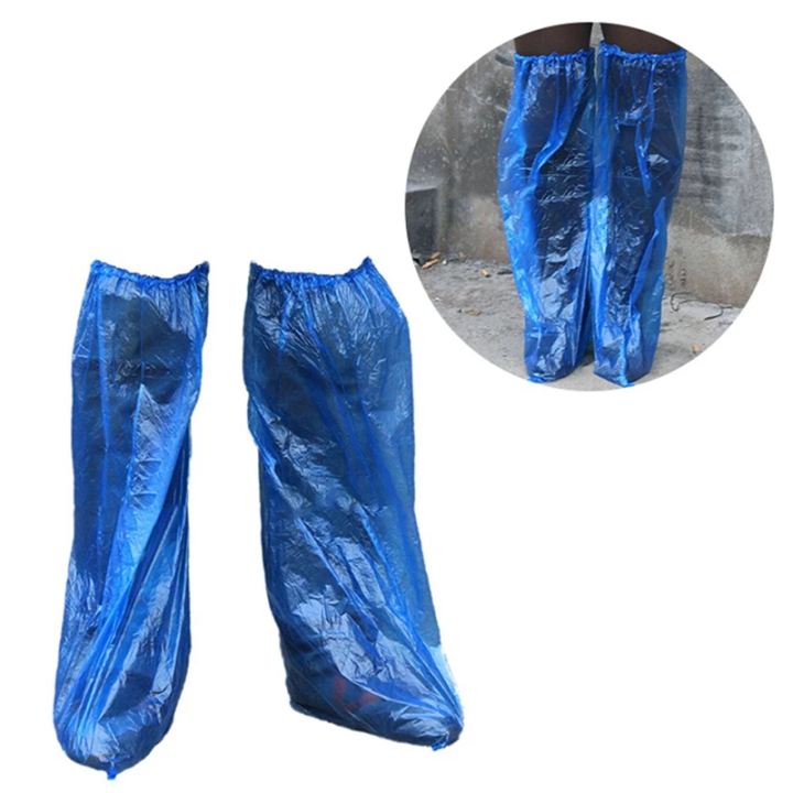 Disposable Waterproof Shoe Covers – Plastic Rain And Cleaning Protection (Multicolor)