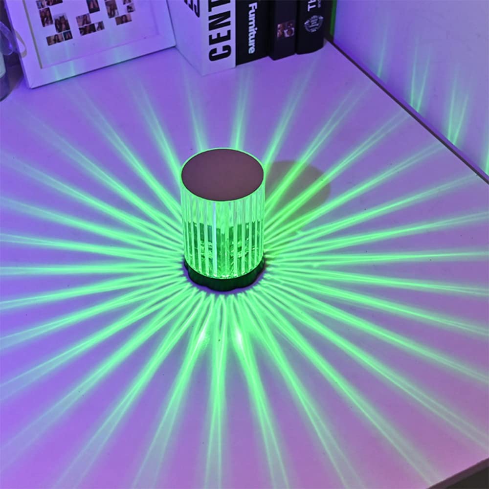 Acrylic LED Touch Lamp With Remote Control – 16 Colors
