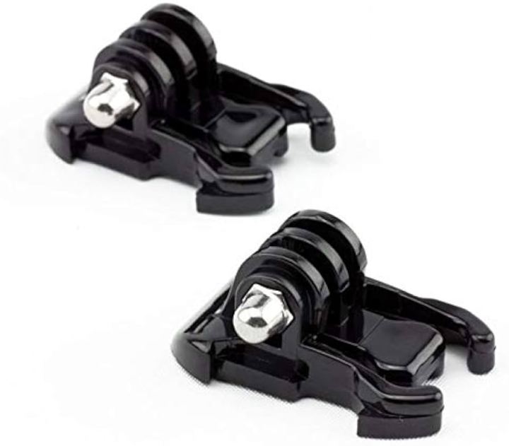 2x Buckle Strap Mount Clips For GoPro – Black Color