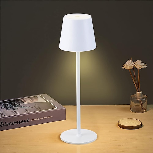 USB Rechargeable Mushroom LED Night Lamp – Touch 2-Color Table Light