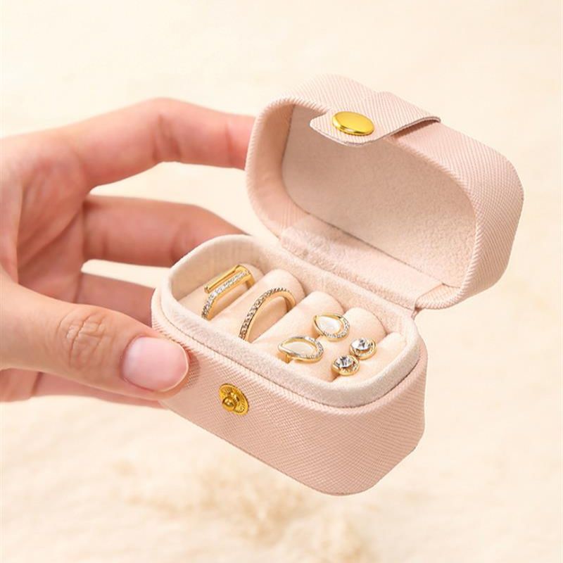 Portable Mini Jewelry Organizer Travel Case