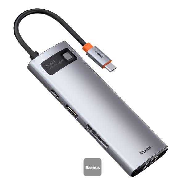 Baseus 8-In-1 Type-C Multifunctional Hub Docking Station