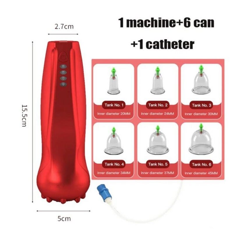 4-Gear Electric Cupping Massage Therapy Device