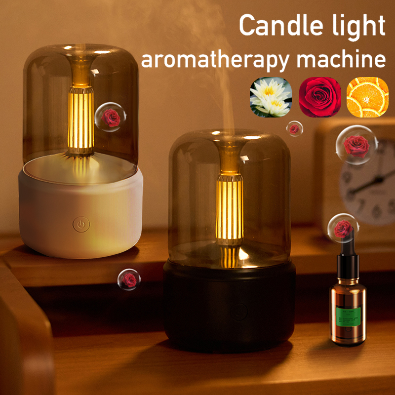 NepLiving 120ml Candlelight Aroma Diffuser Humidifier