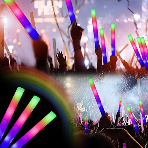 Colorful LED Glow Cheering Sticks