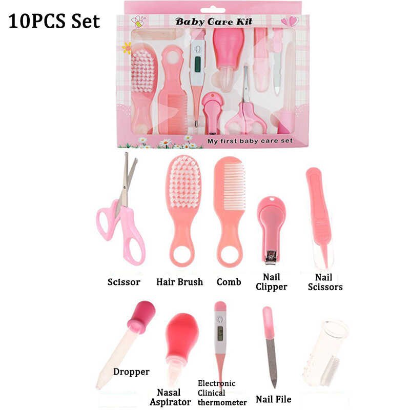 Newborn Baby Care Kit With Thermometer And Nail Trimmer
