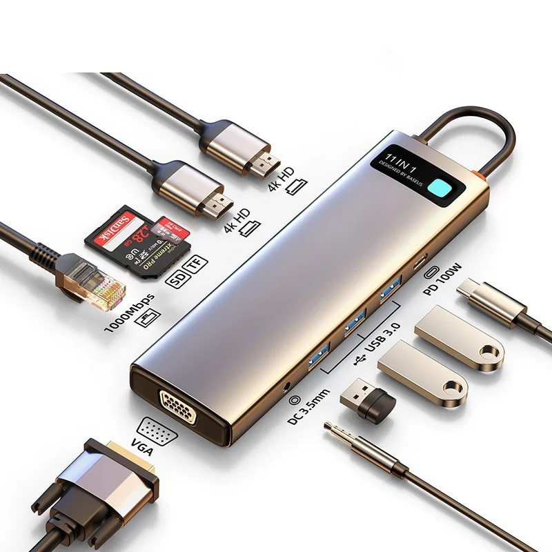 Baseus 11-In-1 Type-C Multifunctional Docking Station
