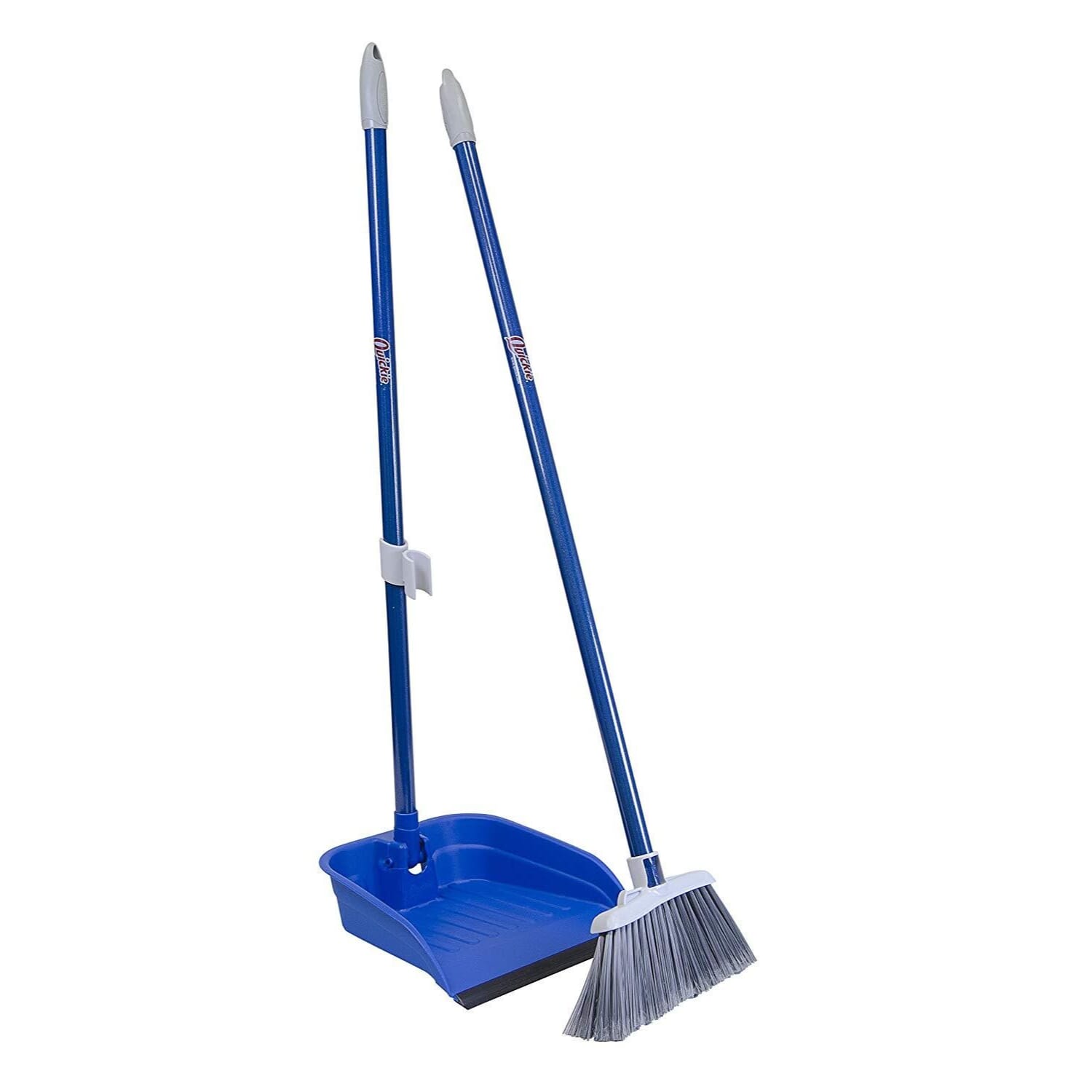 Stand And Store Lobby Broom Dustpan Set