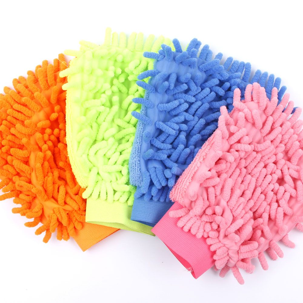 Microfiber Cleaning Mitt – Car & Home Washing Glove
