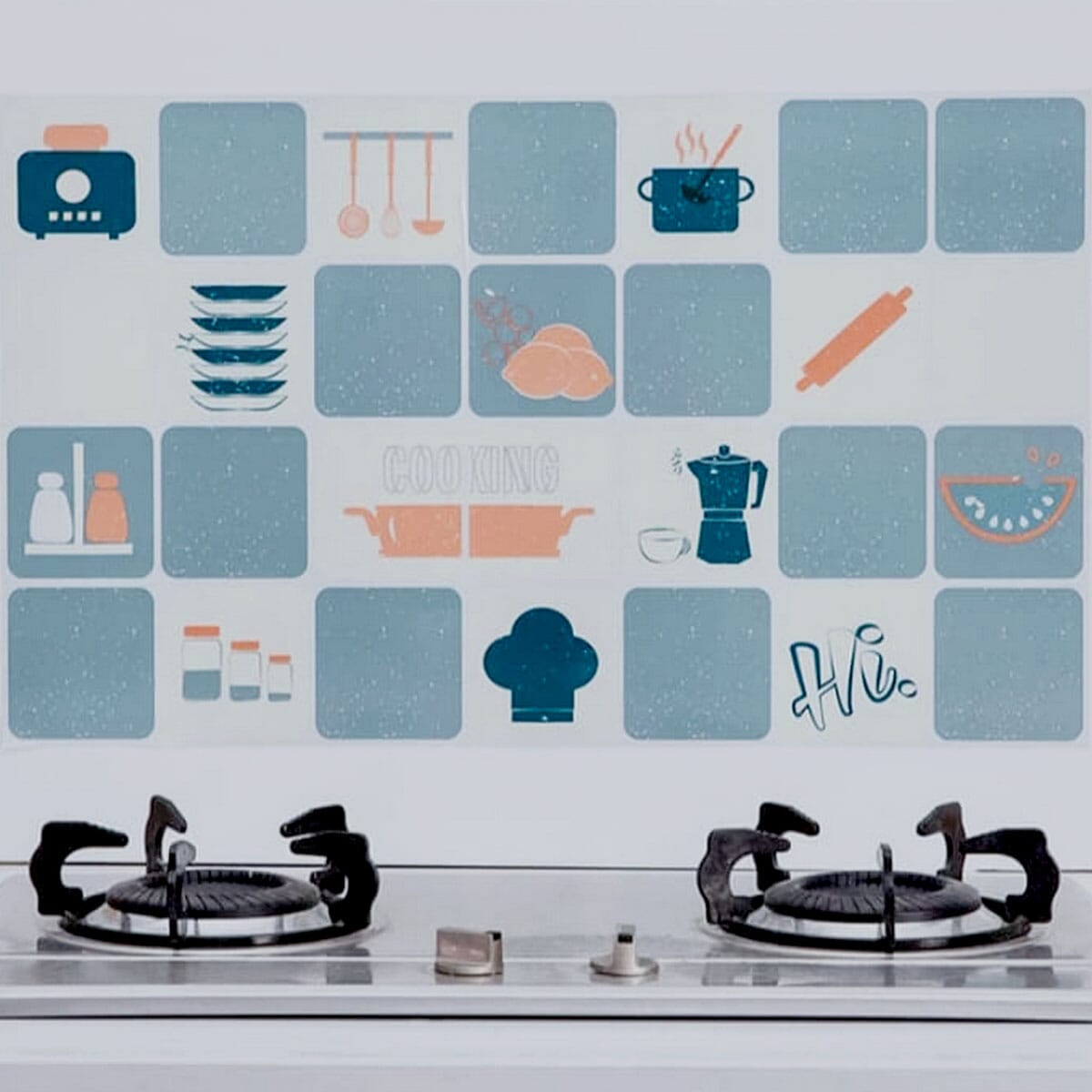 Self-Adhesive Heat-Resistant Anti-Oil Wall Sticker – Waterproof Kitchen Foil