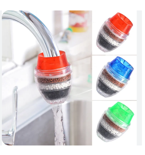 5-Layer Kitchen Faucet Water Purifier – Activated Carbon Filter