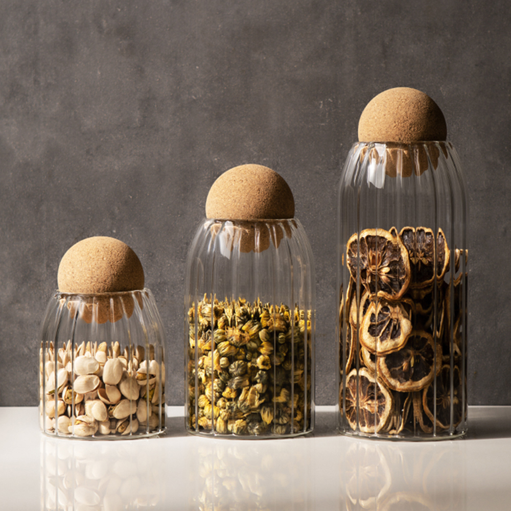  Glass Food Storage Container Set With Lids – 3 Pcs