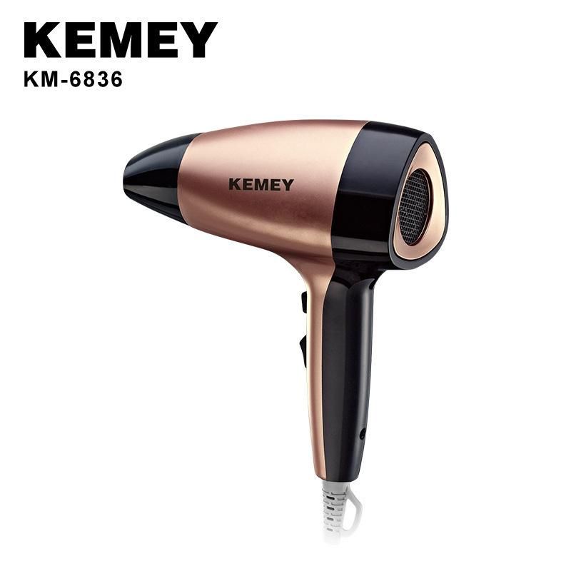 Kemey KM-6836 1800W Hair Dryer With Two-Stage Heat Control