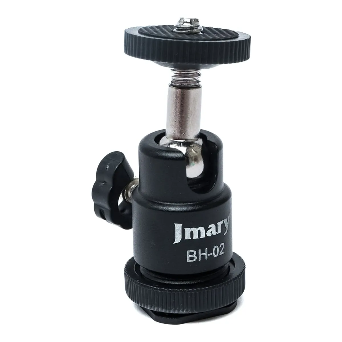 Jmary BH-02 Phone Holder Mount With Hot Shoe And 1/4-Inch Tripod Mount