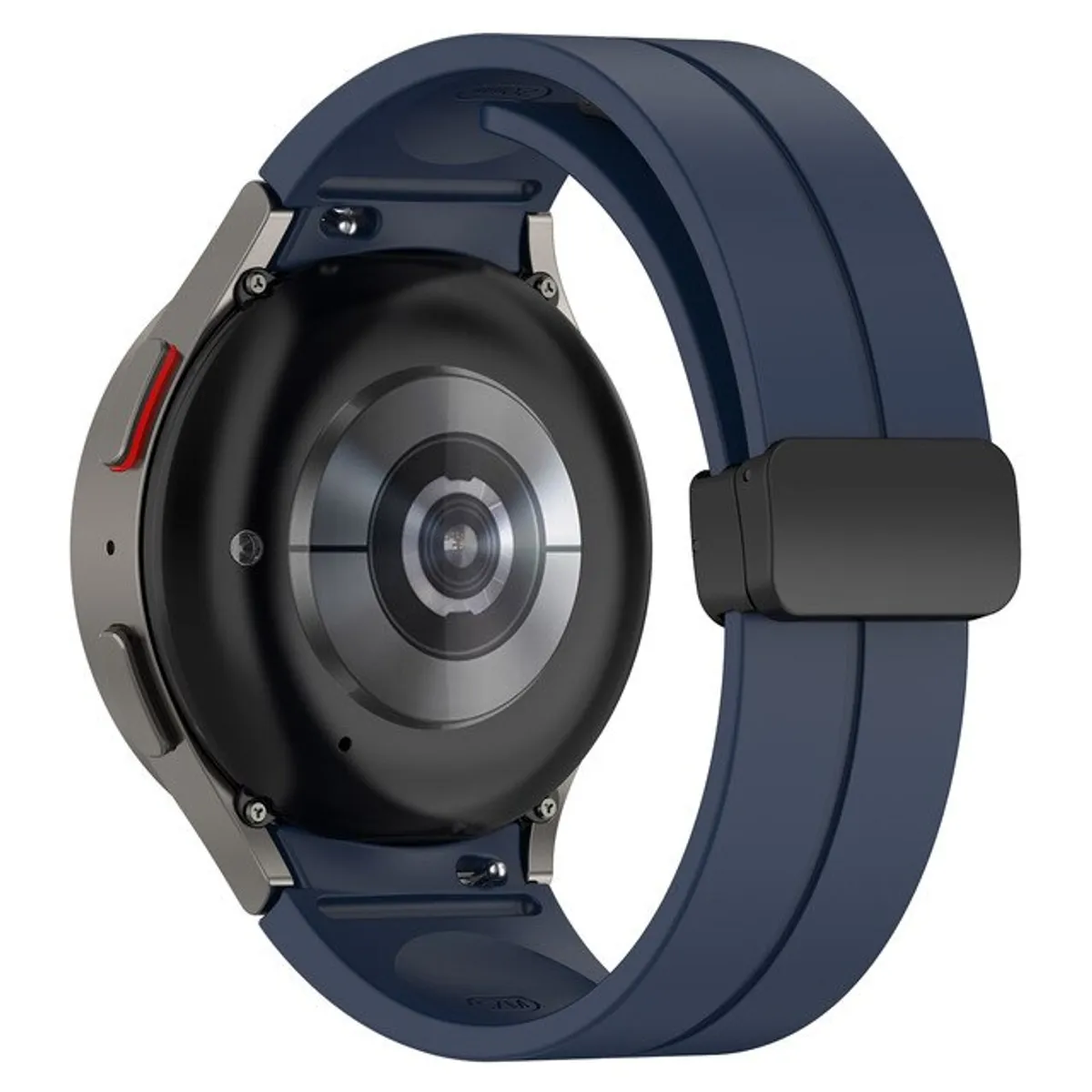 20mm Silicone Magnetic Folding Strap For Samsung Galaxy Watch – Blue Color