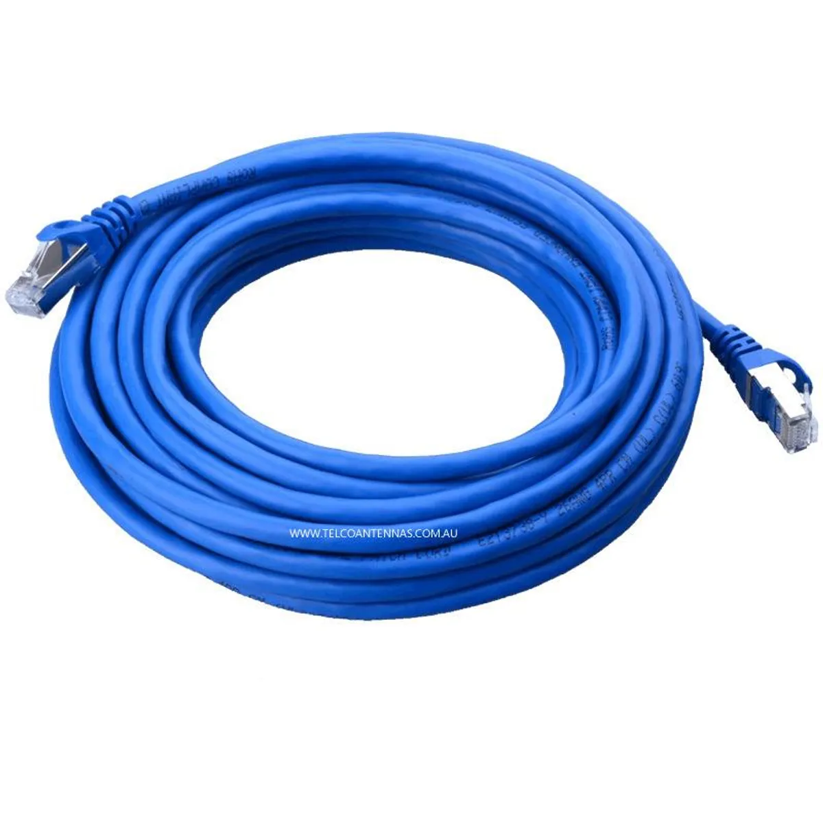 10m Ethernet LAN Cable Male-to-Male Network Patch Cord - Black