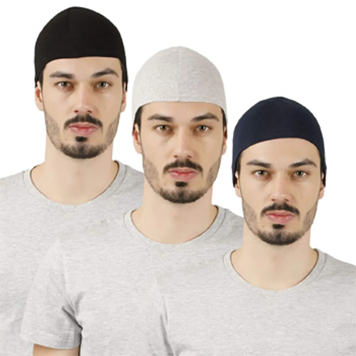 100% Cotton Helmet Hair Protection Cap For Unisex - Multicolor Free size