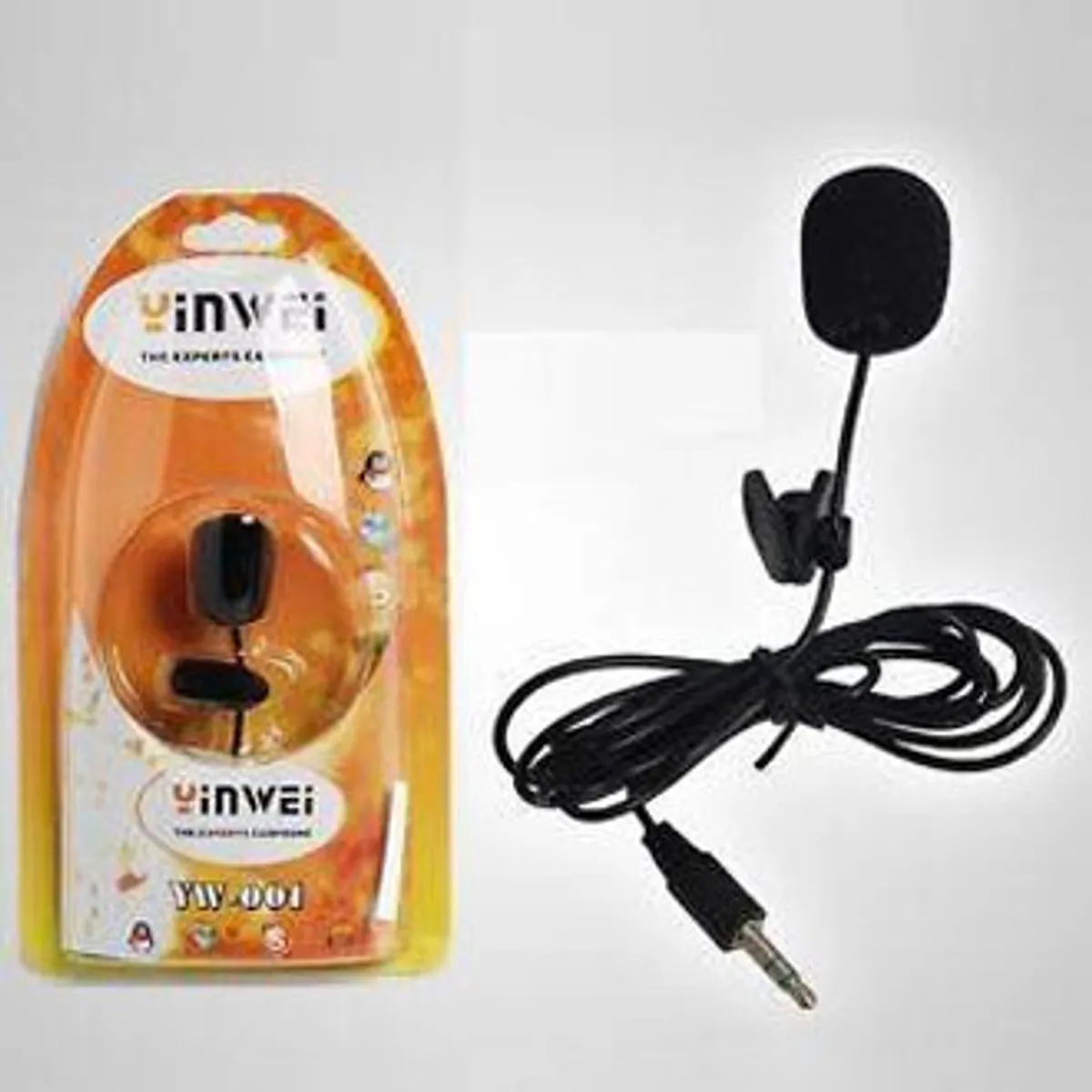 Yw-001 Clip Microphone Multimedia For Pc Md Voice Recorder