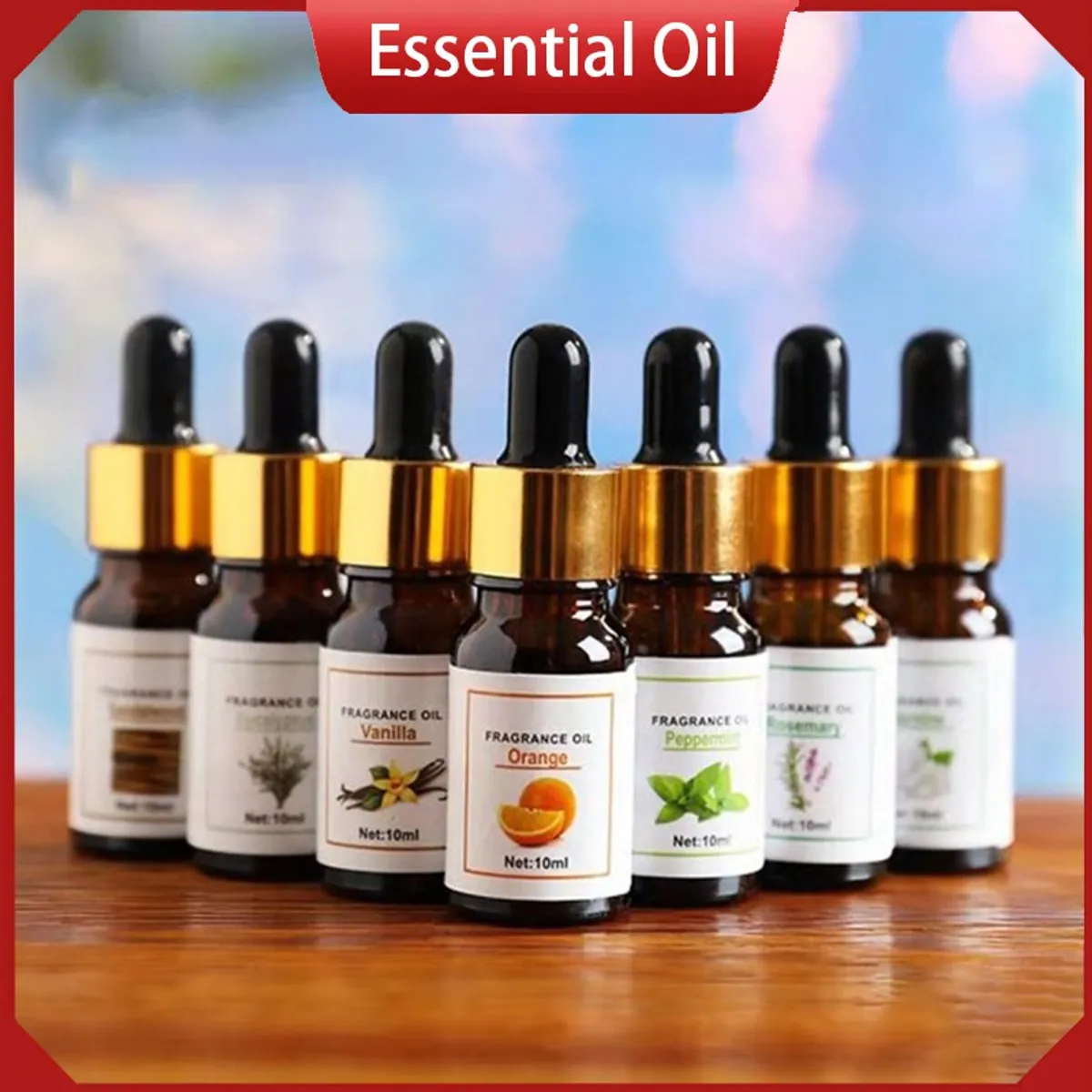 Ocean Essential Oil Drops for Humidifier & Air Revitalizer - 10ml Ocean Flavor