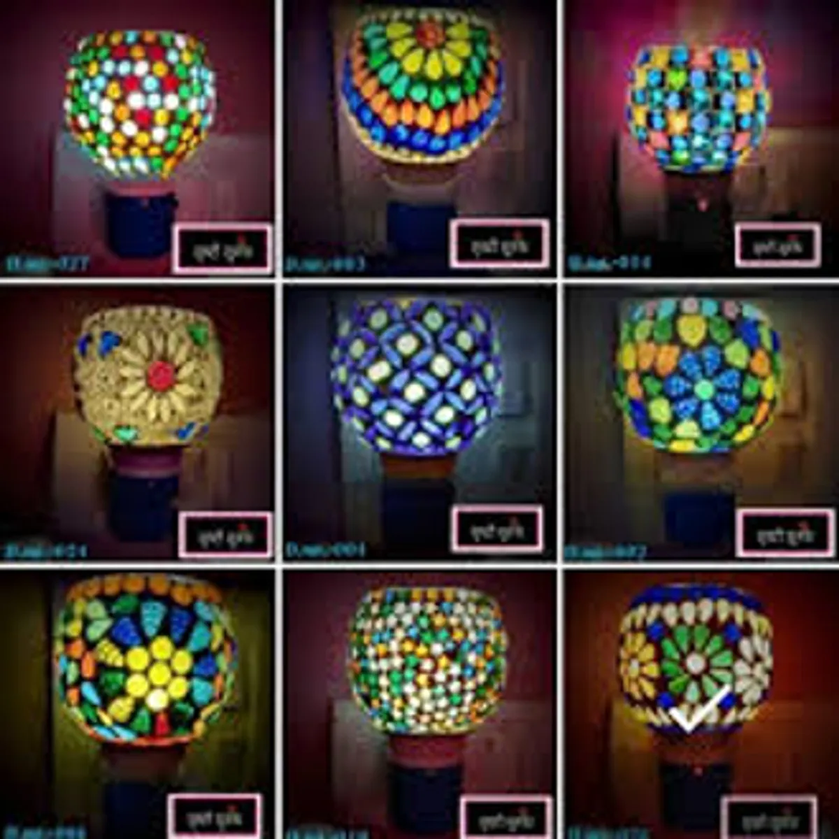 Electric Kapoor Dani Incense Burner With Night Lamp - Free Kapoor 1 Pack