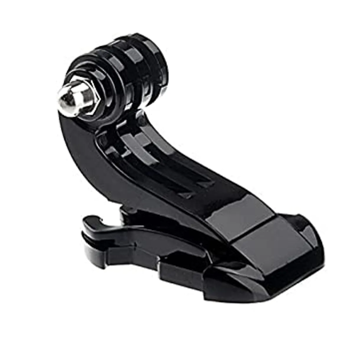 J-Hook Buckle Vertical Surface Mount Quick Release for Action Cameras - Black