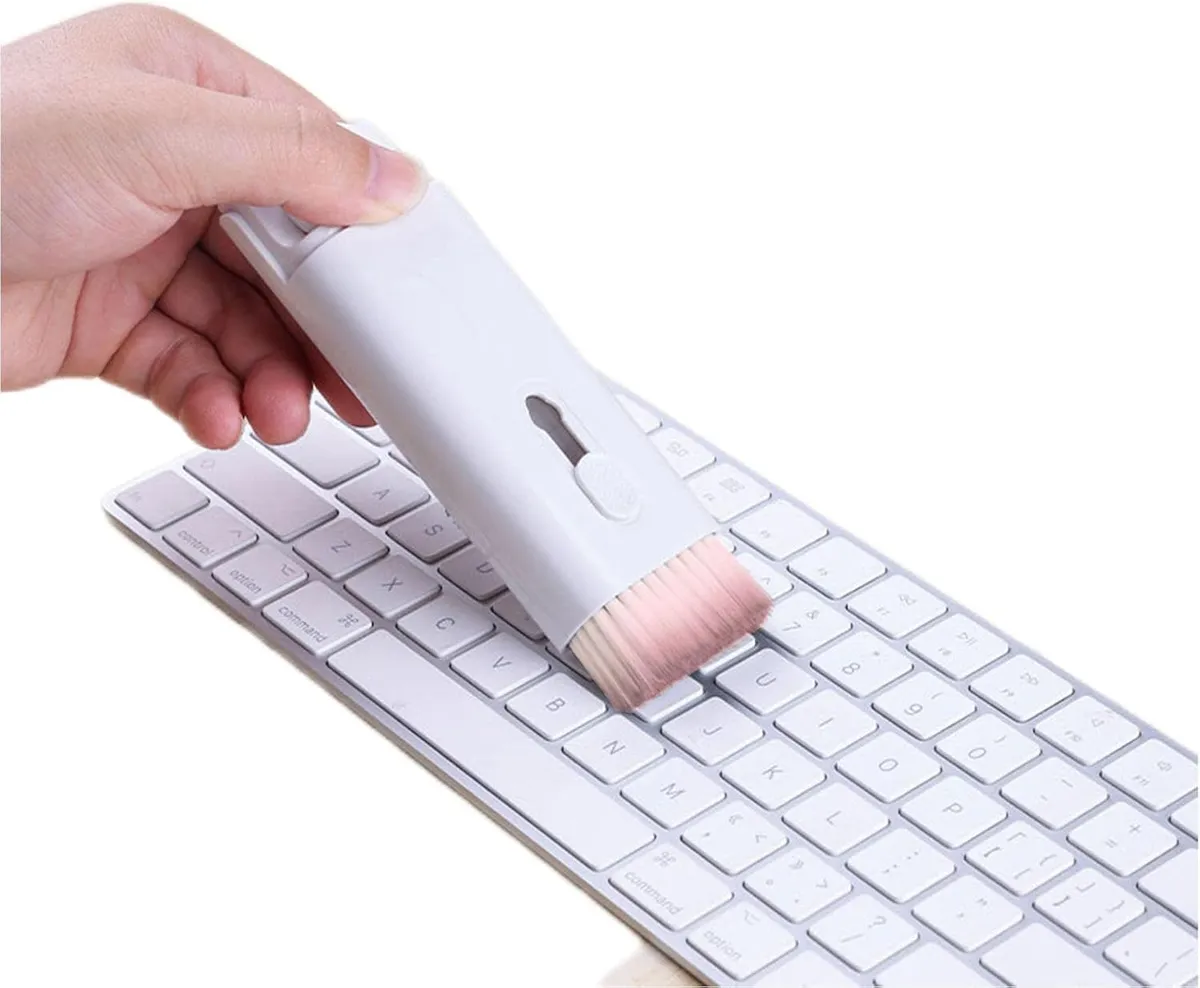 7-in-1 Electronic Cleaning Kit With Keyboard, Screen & Earbud Cleaning Tools - Multicolor