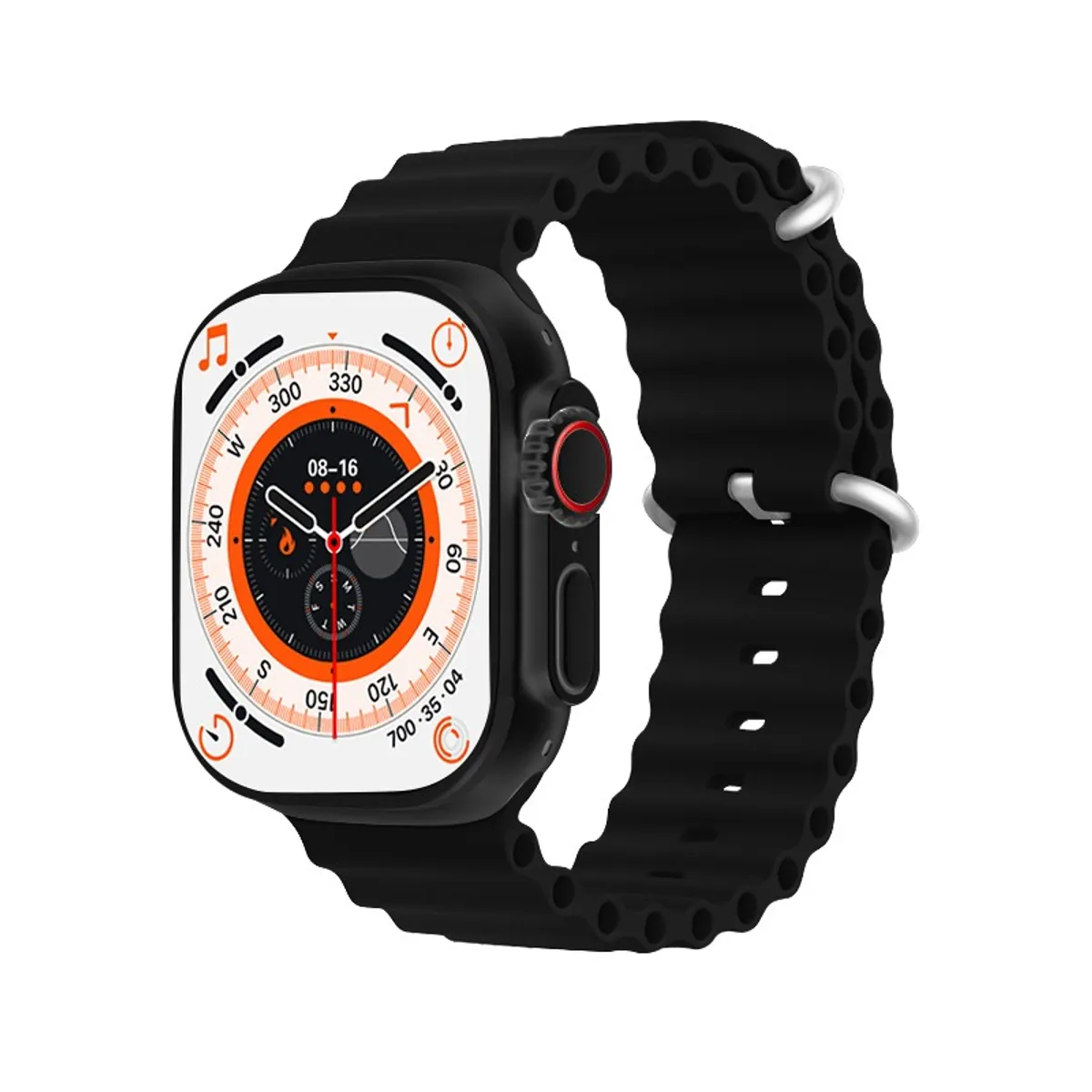T800 Ultra S8 Series 49mm Smart Watch With Wireless Charging - Multicolor
