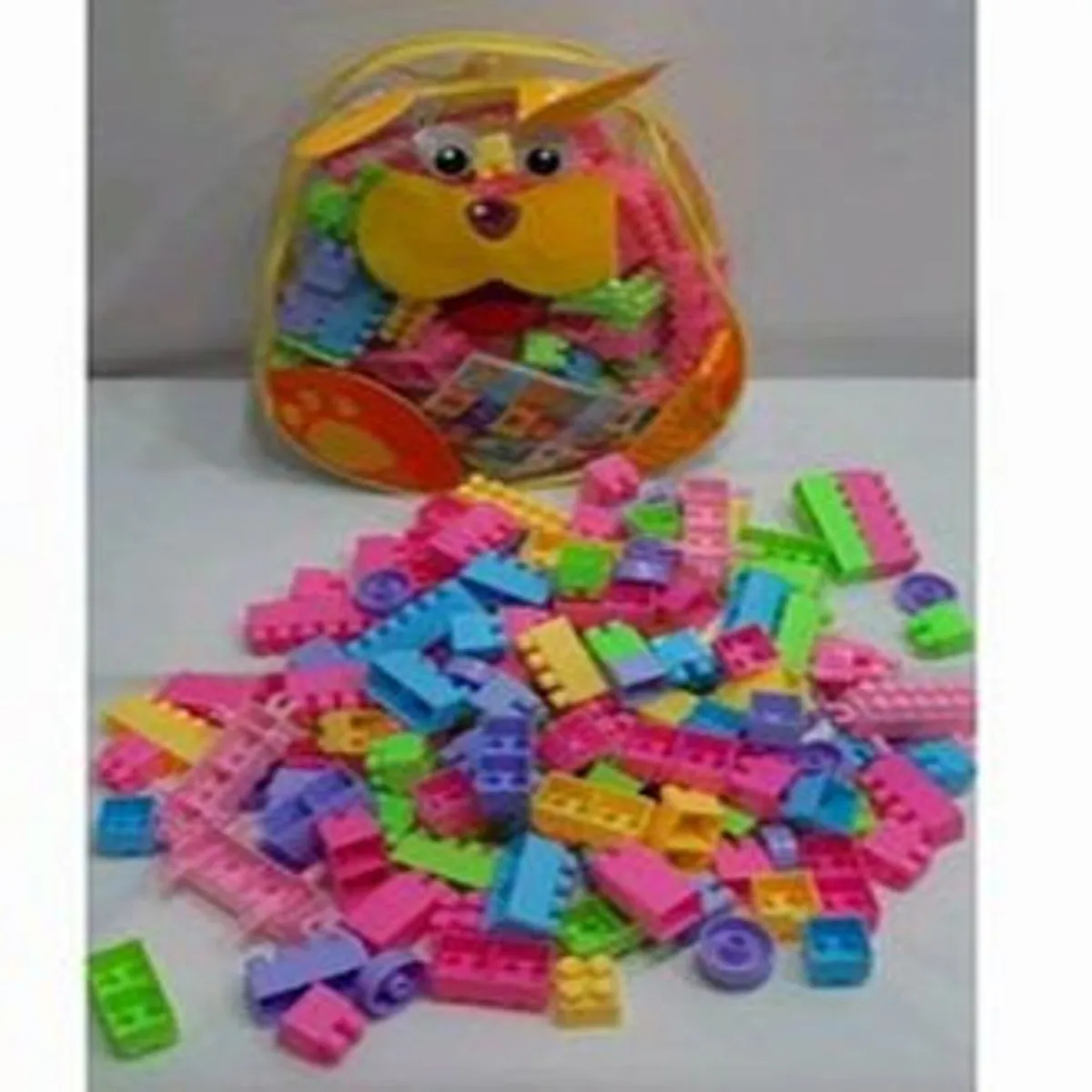 58Pcs Multicolor DIY Learning Building Block Set - Kids Educational Toy - Multicolor