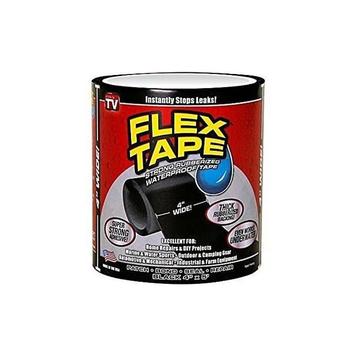 Flex Tape Strong Rubberized Waterproof Tape (4MM) Original