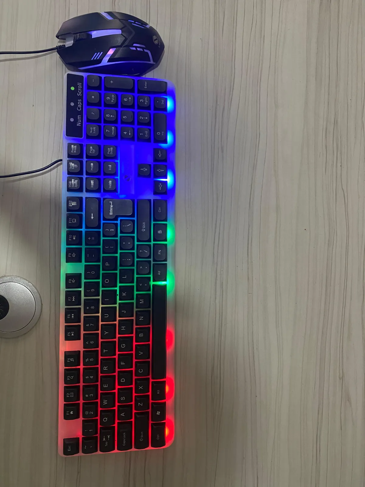 Keyboard and Mouse and Mousepad 3 Item Combo Offer
