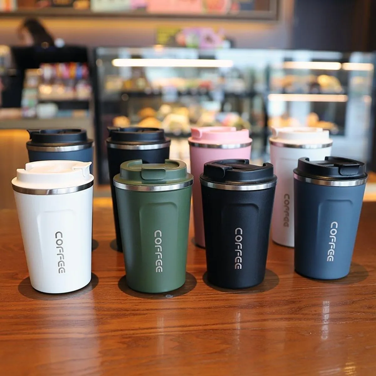  Stainless Steel Vacuum  Cup - 380 ML Multicolor