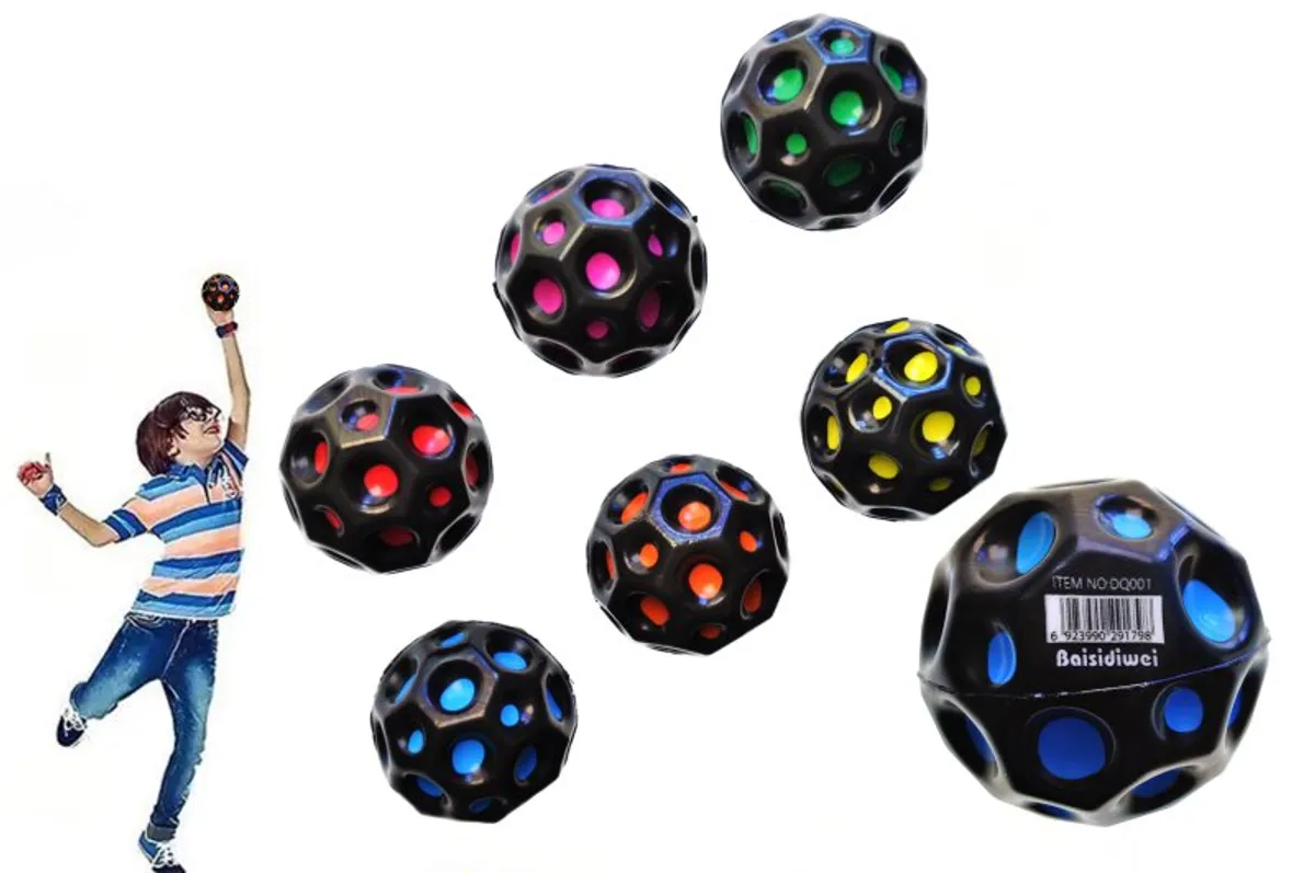 Moon Ball Premium Bouncing Ball (Pack Of 1)