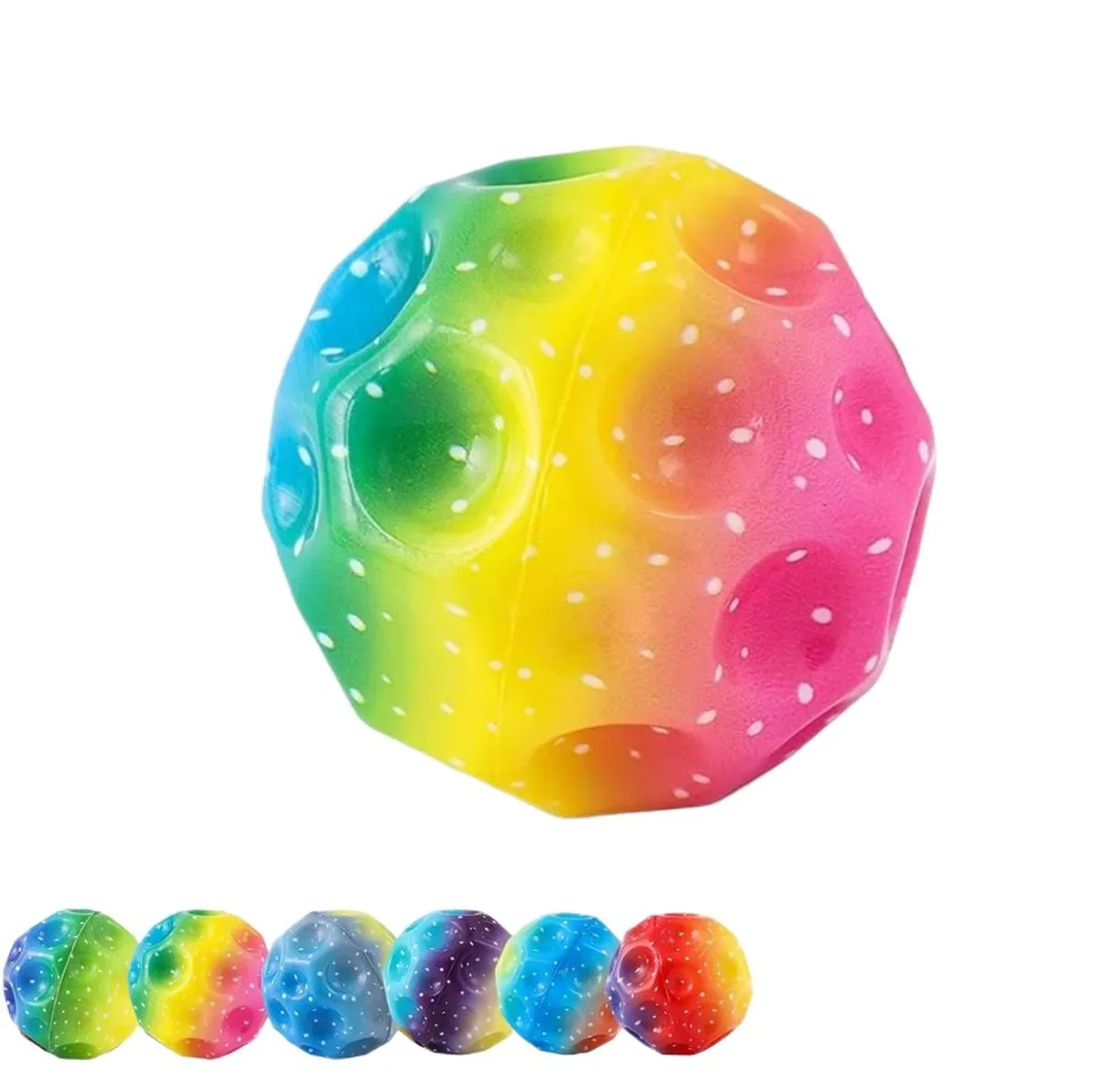 Moon Ball Super Bouncy Ball (Pack Of 1)