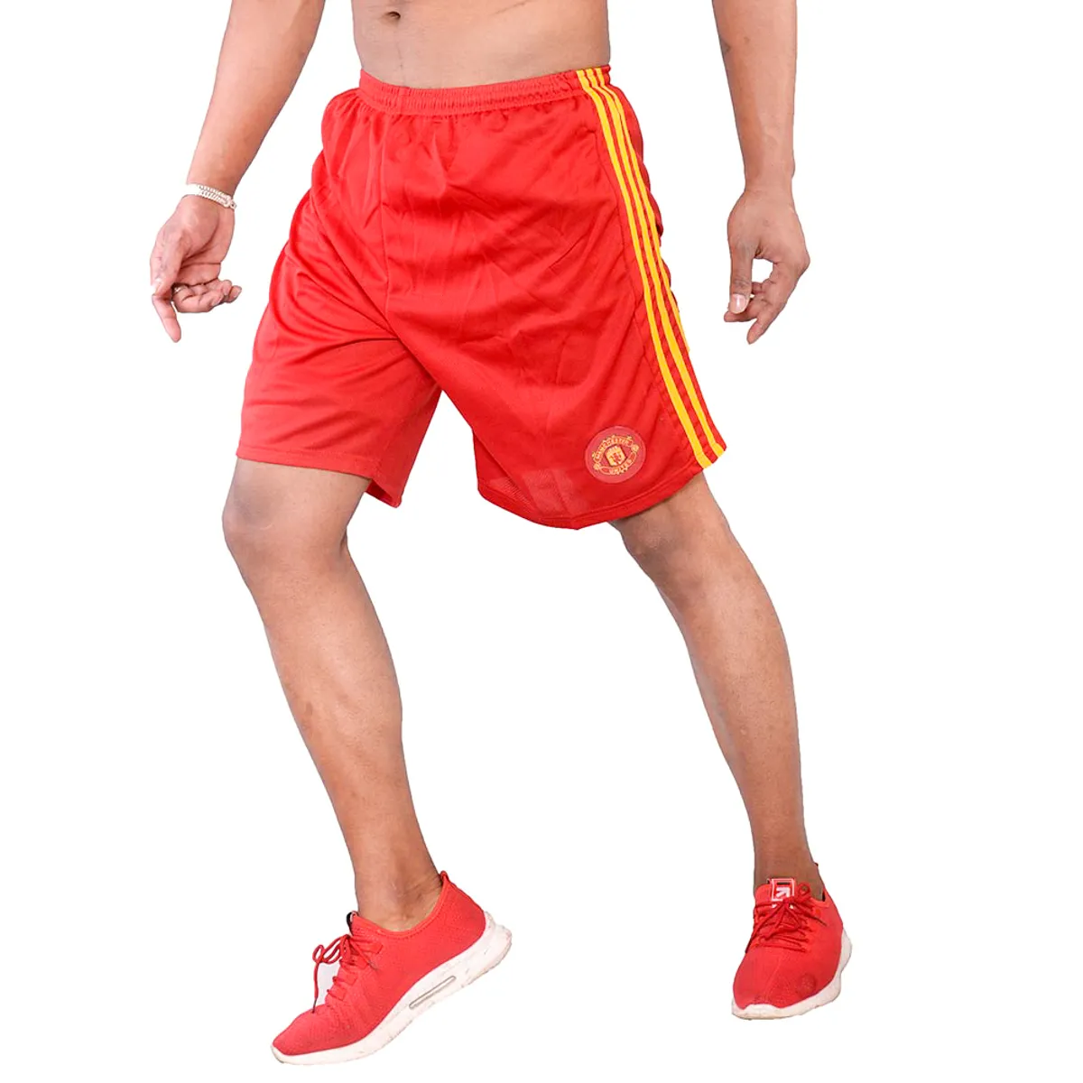 Men's Sports & Gym Shorts – Red Free Size