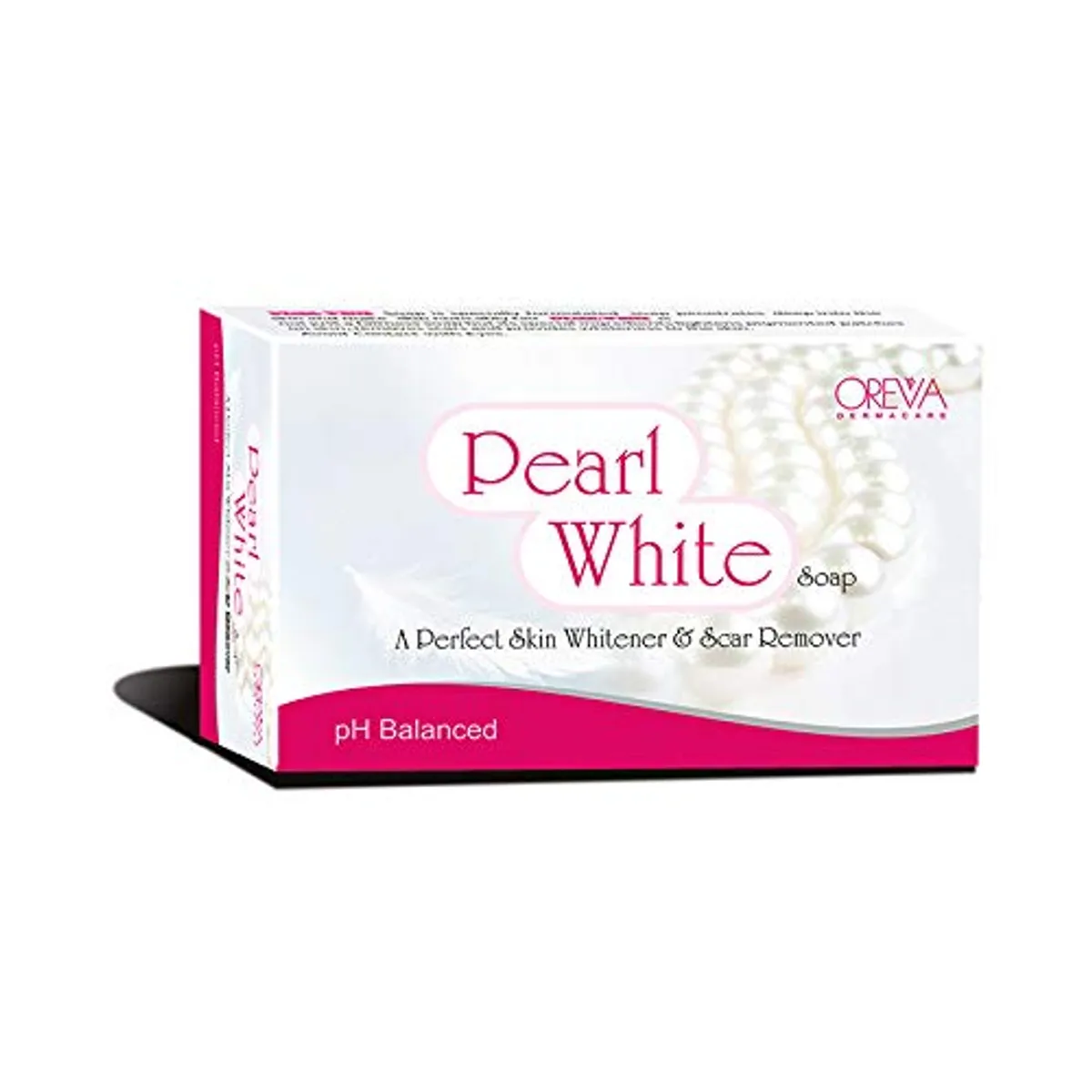 Oreva Dermacare Pearl WhÎte A Perfect Skin Brightening And Scar Remover PH Balanced Soap 75g-(Fresh)