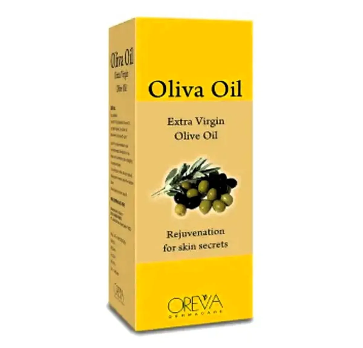 Oreva Dermacare Extra Virgin Olive Oil 100ml | Massage Oil for Hair, Skin & Baby Care