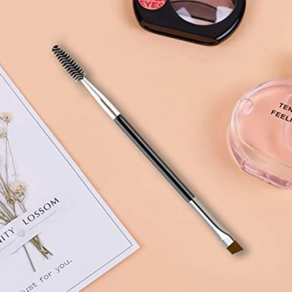 Dual Sided Spoolie Makeup Brush for Eyebrow