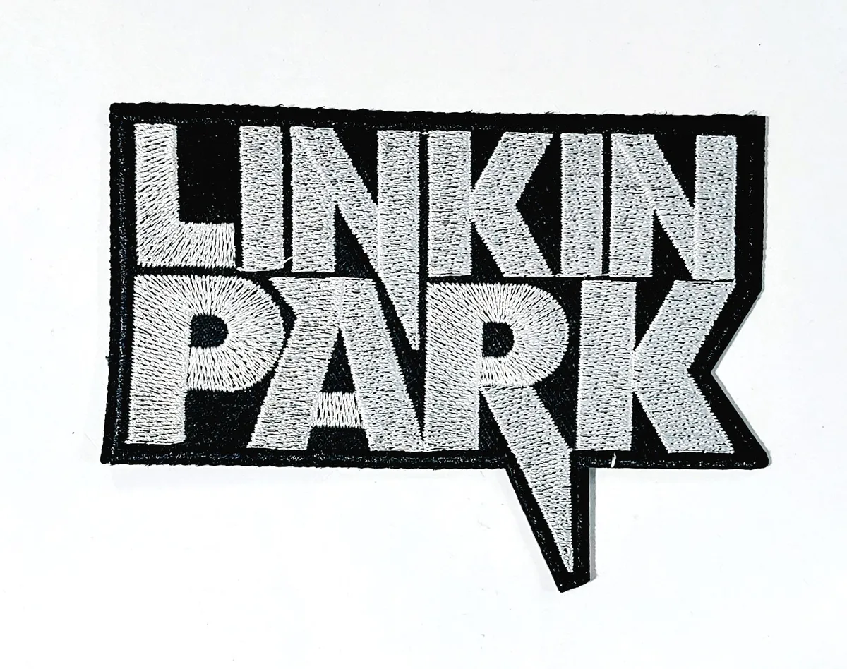 Iron On Patch Sticker For Linkin Park Music Lovers Embroidered 3M Patches For Men-(free size)