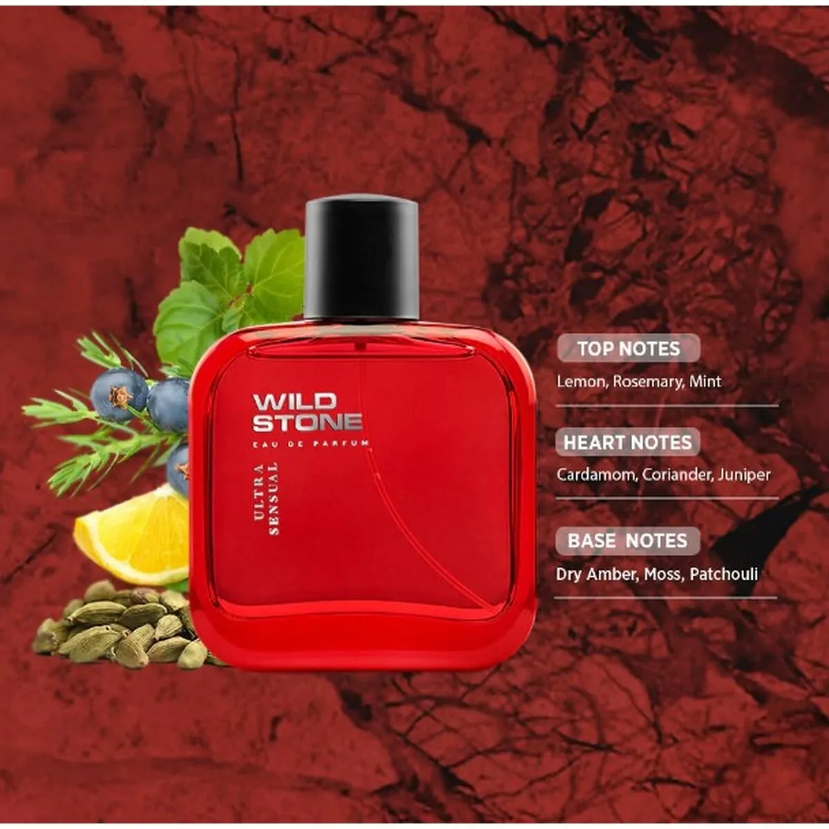 Wild Stone Ultra Sensual EDP For Men - 50ml