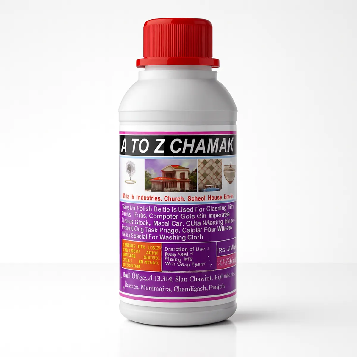 Indian Herbal A2Z Chamak Cleaner Multipurpose Concentrated Cleaner Liquid 100ml